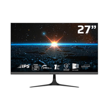 Balam Rush BR-944120 monitor de computadora 68.6 cm (27") 1920 x 1080 Pixeles Full HD LED Negro