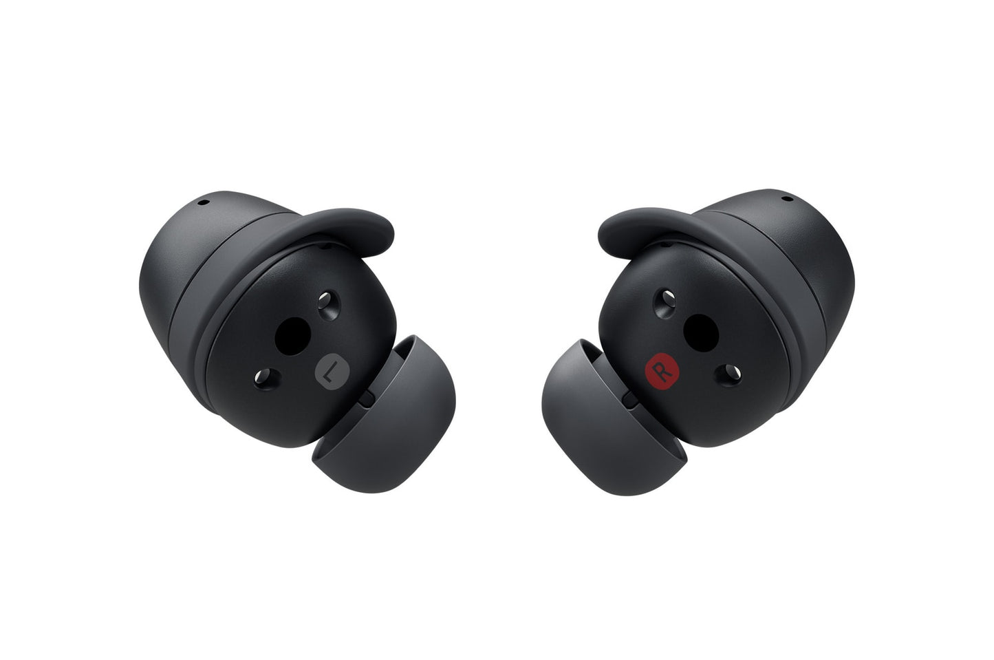 Audífonos Xboom LG Buds negros Signature Sound con driver de grafeno