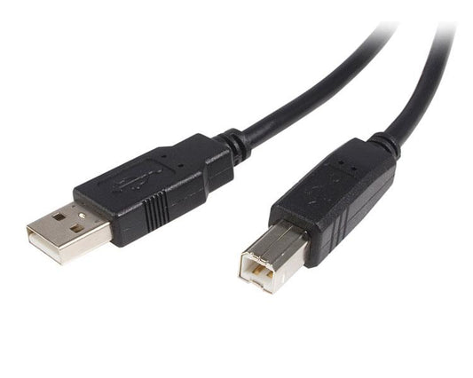 StarTech.com USB2HAB3M cable USB USB 2.0 3 m USB A USB B 0.48 Gbit/s Negro