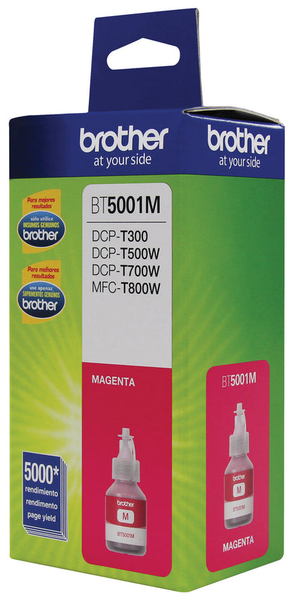 Brother BT5001M cartucho de tinta 1 pieza(s) Original Extra (Súper) alto rendimiento Magenta