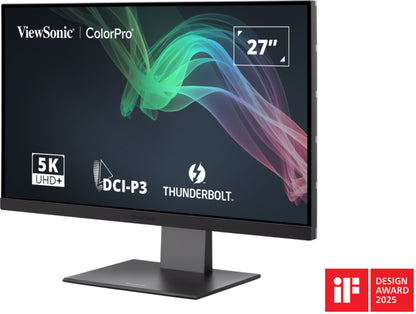 Viewsonic VP2788-5K monitor de computadora 68.6 cm (27") 5120 x 2880 Pixeles 5K Ultra HD LED Negro
