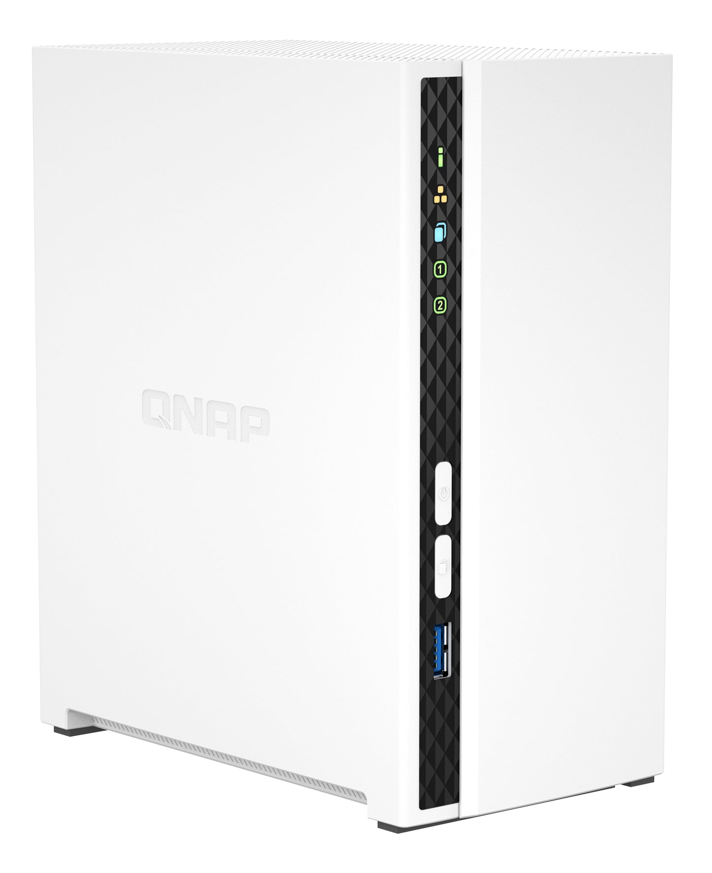 QNAP TS-233 NAS Tower ARM Cortex-A55 2 GB 0 TB QNAP QTS Blanco