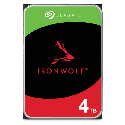 Disco Duro Seagate IronWolf 4TB 3.5" 5400RPM SATA lll 6 Gbit/s Cache 256MB de 1-8 Bahias para NAS