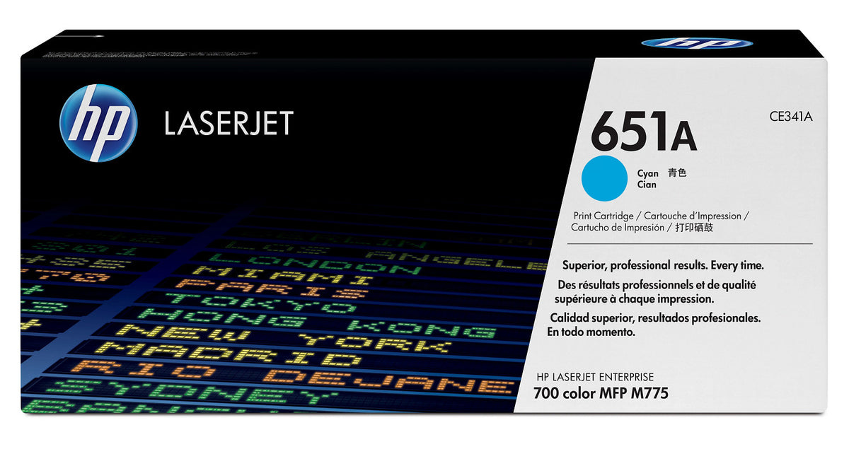 Toner HP 651A Cyan