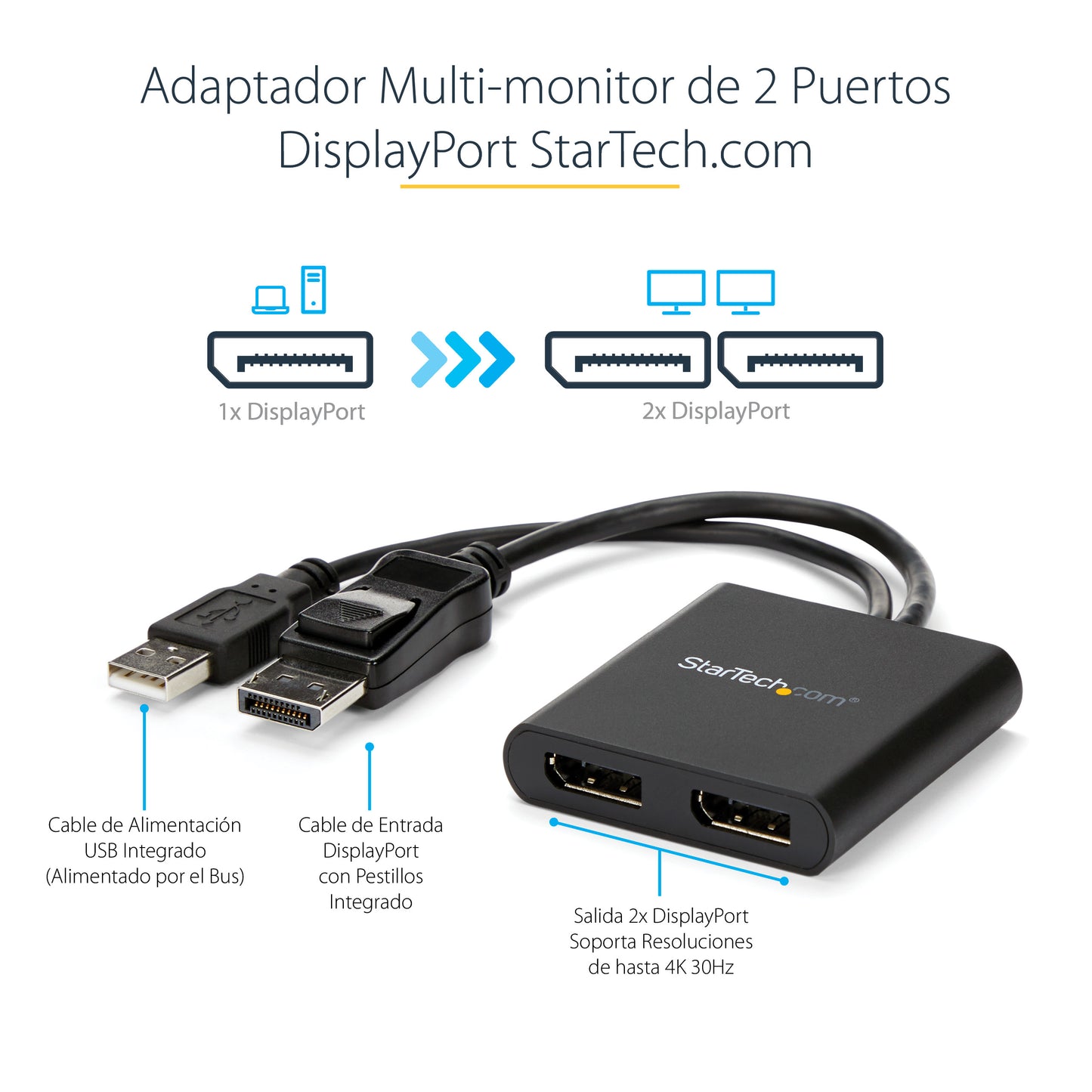 StarTech.com MSTDP122DP divisor de vídeo