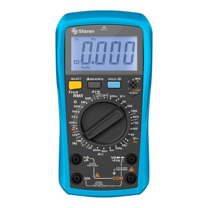 MULTIMETRO STEREN DIGITAL RMS CON NVC