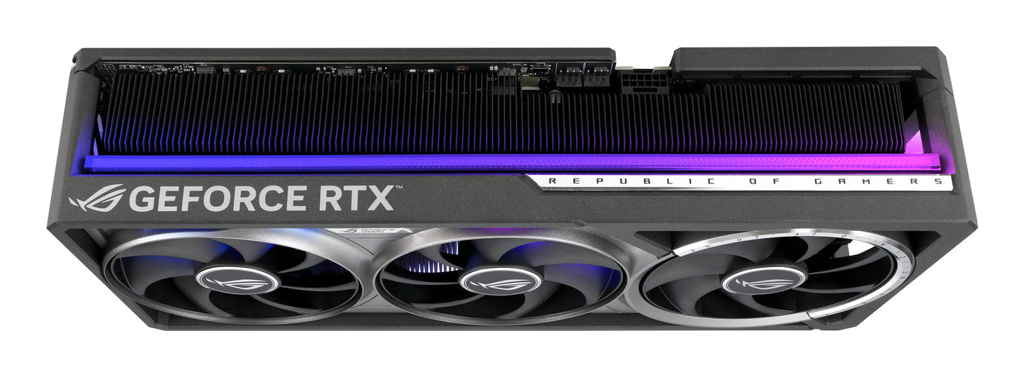 Tarjeta Video Asus ROG Astral GeForce RTX5090 OC 32GB Quad Fan ARGB GDDR7 PCIe 5.0 2xHDMI 3xDP