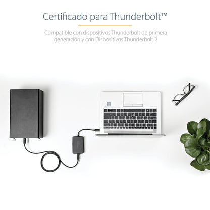 StarTech.com TBT3TBTADAP cambiadores de género de cables Female Male Negro