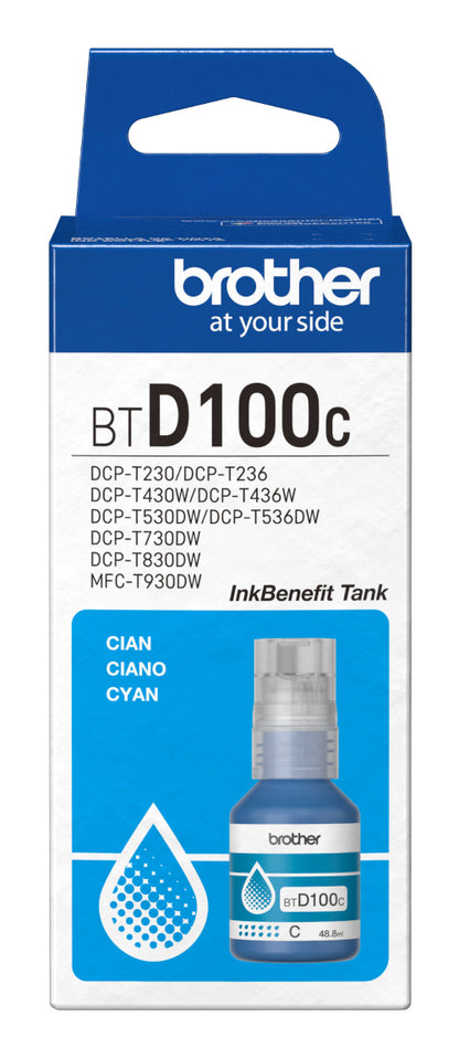 Brother BTD100C repuesto de tinta para impresoras Original
