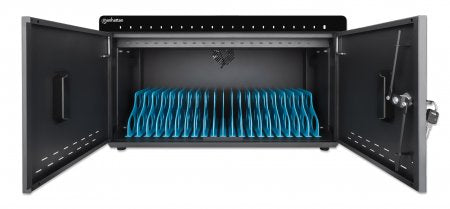 Gabinete de Carga Manhattan de 20 Puertos USB-C 10.2" 360W