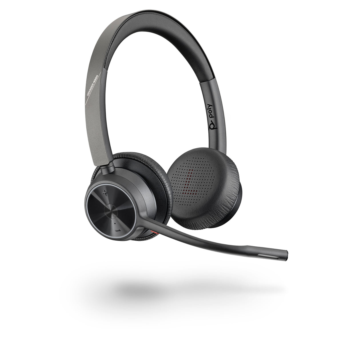 HP Poly Voyager 4320 USB-A Headset +BT700 dongle Inalámbrico Diadema Oficina/Centro de llamadas Bluetooth Negro
