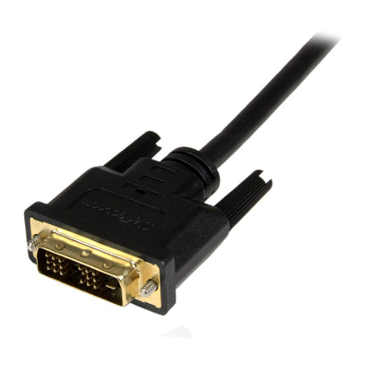 StarTech.com HDCDVIMM2M adaptador de cable de vídeo Mini-HDMI Negro