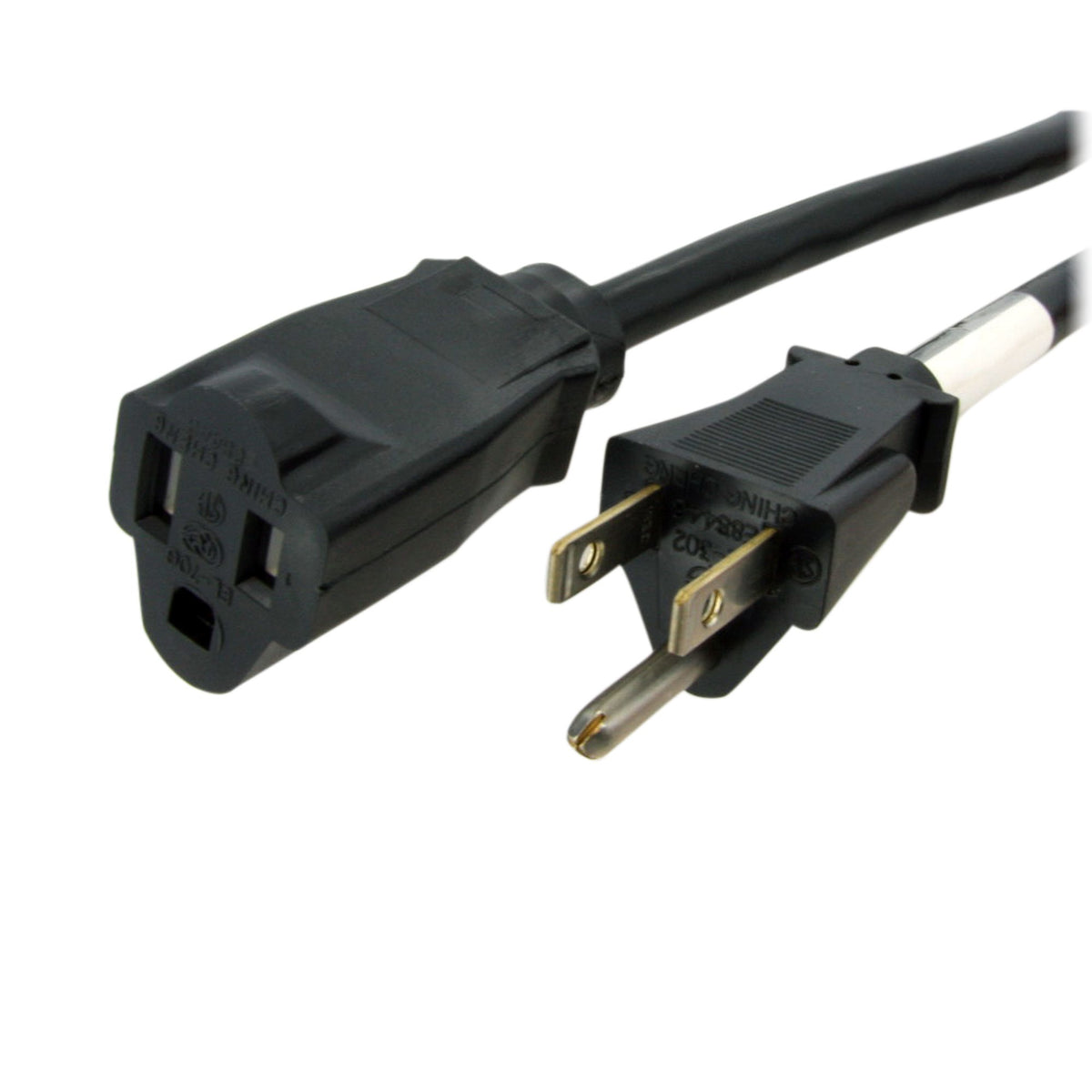 StarTech.com PAC101146 cable de alimentación Negro 1.8 m NEMA 5-15P NEMA 5-15R
