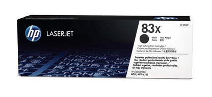 Toner HP LaserJet 83X Negro Alto Rendimiento