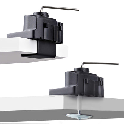 StarTech.com 3MP2AG-MONITOR-ARM soporte para pantalla plana 68.6 cm (27") Escritorio Negro