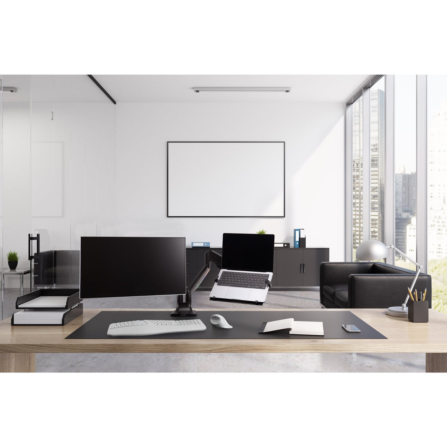 Kensington K53801WW soporte para pantalla plana Negro