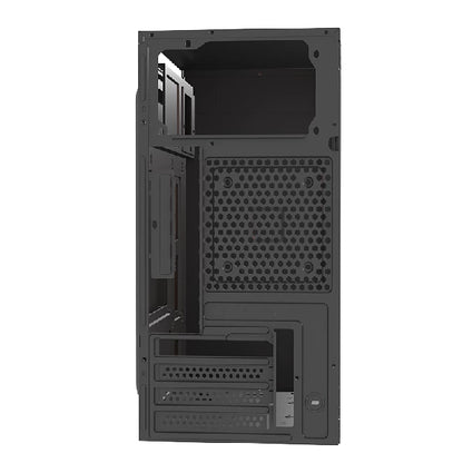 Gabinete Acteck Compacto Mini Torre Fuji GC470  Fuente ATX 500 Advanced Series Negro