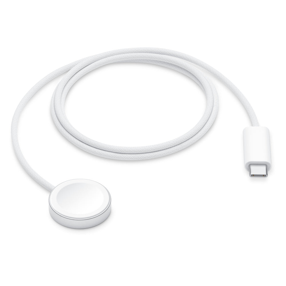Apple MT0H3AM/A cargador de dispositivo móvil Reloj inteligente Blanco USB Cargador inalámbrico Carga rápida Interior