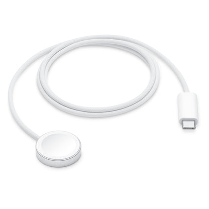 Apple MT0H3AM/A cargador de dispositivo móvil Reloj inteligente Blanco USB Cargador inalámbrico Carga rápida Interior