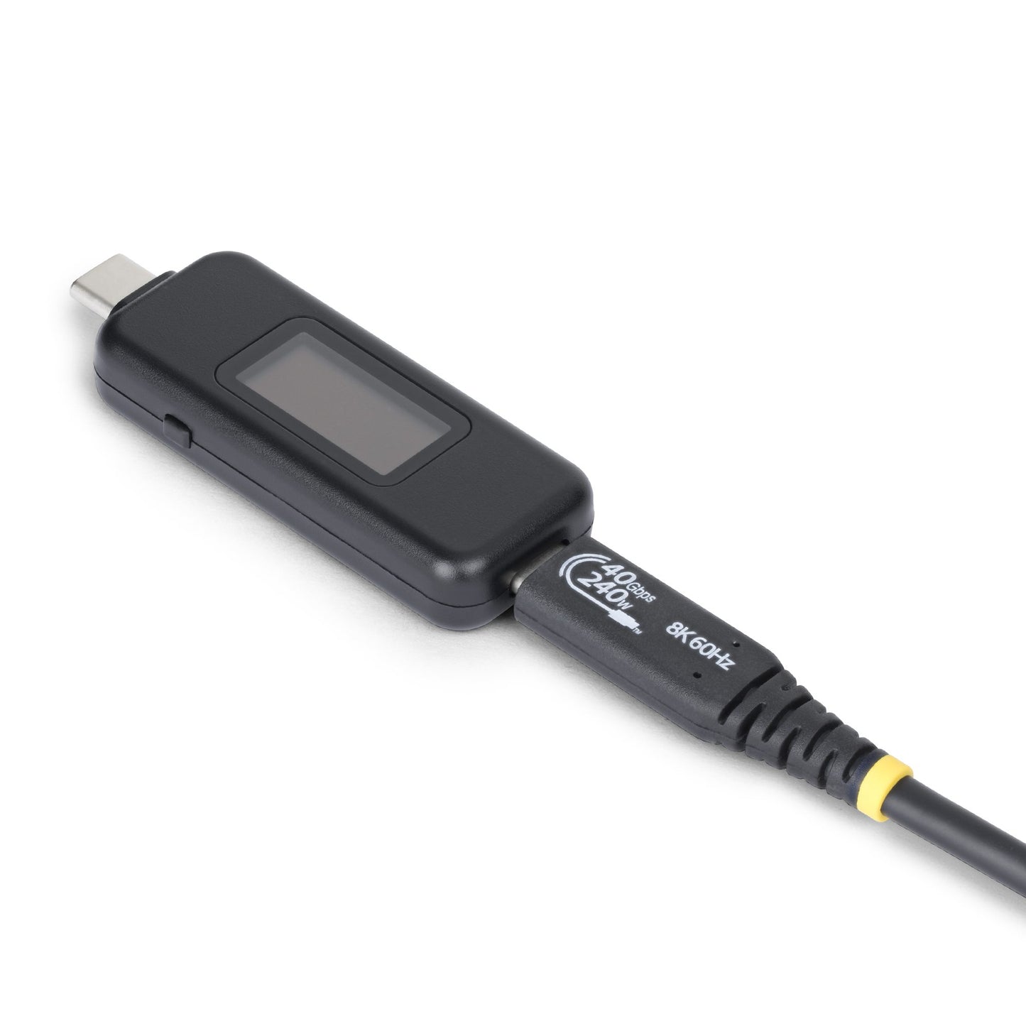StarTech.com USBC-PWRTESTER comprobador de suministro de energía Negro