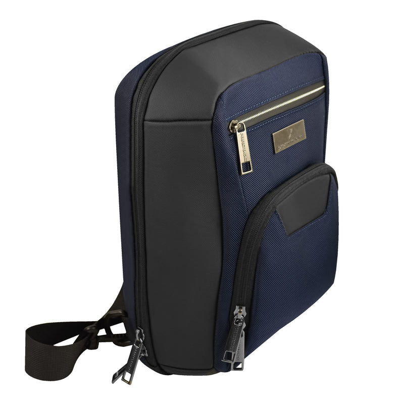 CROSSBODY PERFECT CHOICE SILHOUETTE - AZUL