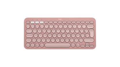 Logitech 920-011785 teclado Universal Bluetooth QWERTY Español Rosa