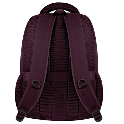 Mochila Perfect Choice Essentials para Laptop de 15.6 a 17 con 4 Compartimentos Color Morado