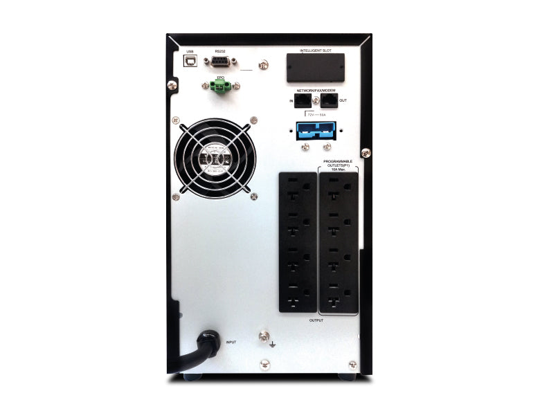 CDP UPO11-2AX sistema de alimentación ininterrumpida (UPS) Doble conversión (en línea) 2 kVA 2000 W 8 salidas AC
