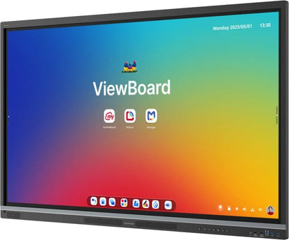 Viewsonic IFP8651 Display pizarrón interactivo 2.18 m (86") 3840 x 2160 Pixeles Pantalla táctil Negro