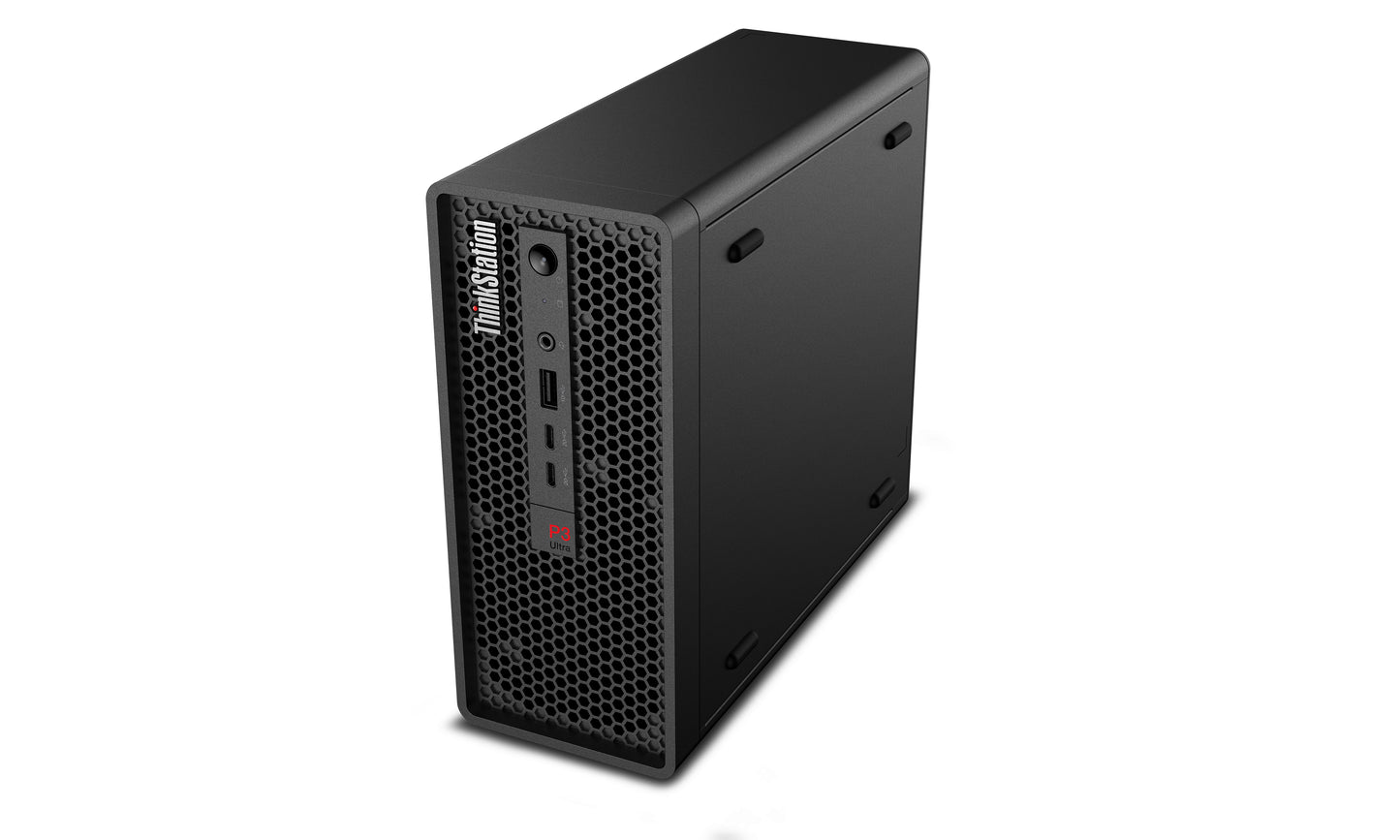Lenovo ThinkStation P3 Ultra SFF Gen 2 Intel Core Ultra 7 265 16 GB DDR5-SDRAM 512 GB SSD NVIDIA RTX A1000 Windows 11 Pro Mini Tower Estación de trabajo Negro
