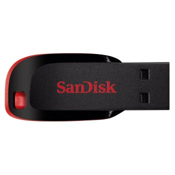 Memoria USB SanDisk Flash Cruzer Blade 64GB USB 2.0 Color Negro SDCZ50-064G-B35