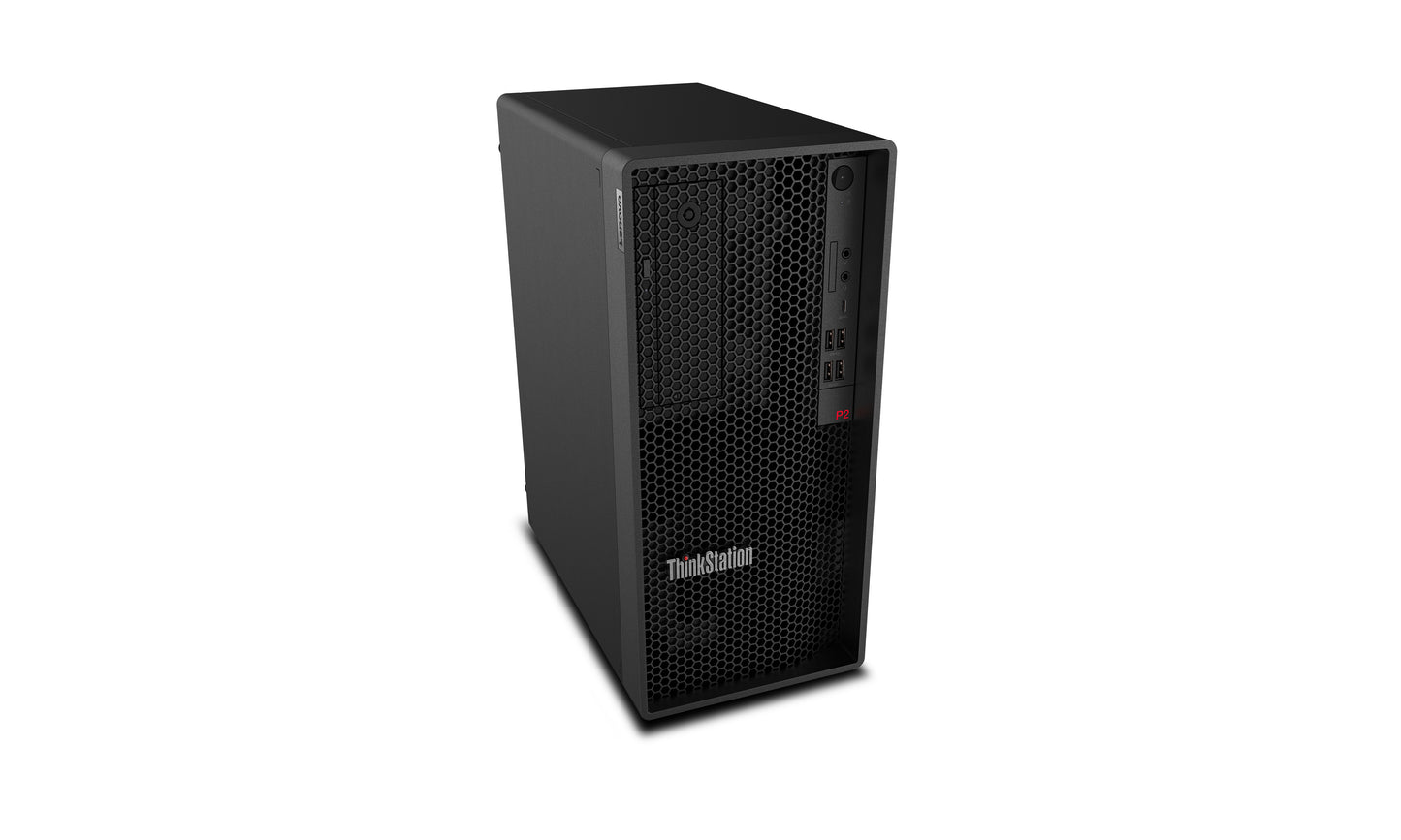 Lenovo ThinkStation P2 Tower Gen 2 Intel Core Ultra 9 285 32 GB DDR5-SDRAM 1 TB SSD NVIDIA GeForce RTX 5070 Windows 11 Pro Estación de trabajo Negro