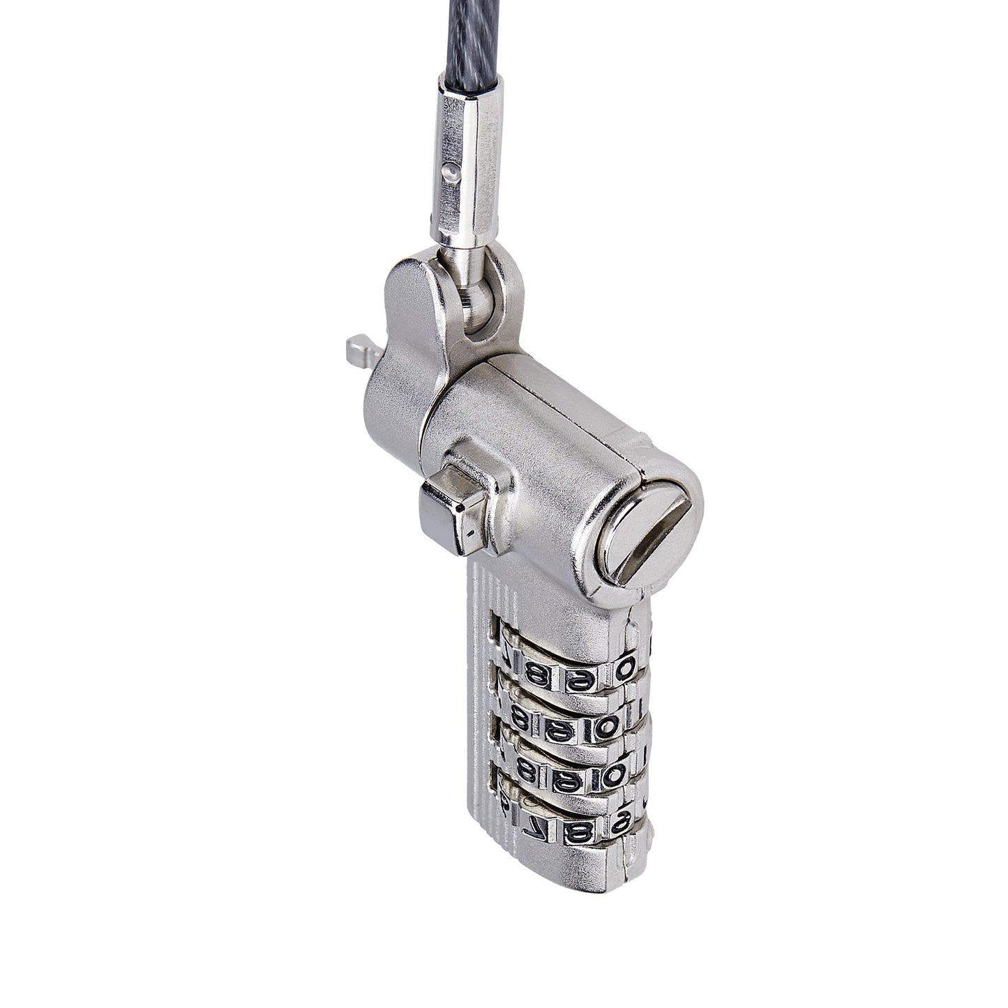 StarTech.com UNIVCS-LAPTOP-LOCK cable antirrobo Negro, Plata 2 m