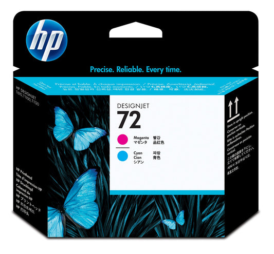 Cabezal HP LF de Impresión 72 Color Magenta-Cian