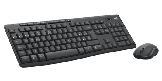 Logitech 920-012063 teclado Ratón incluido Oficina Bluetooth QWERTY Español Grafito