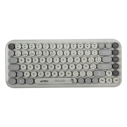 Acteck Creator Chic K-Colors MK480 teclado Ratón incluido Universal RF inalámbrico QWERTY Español Gris