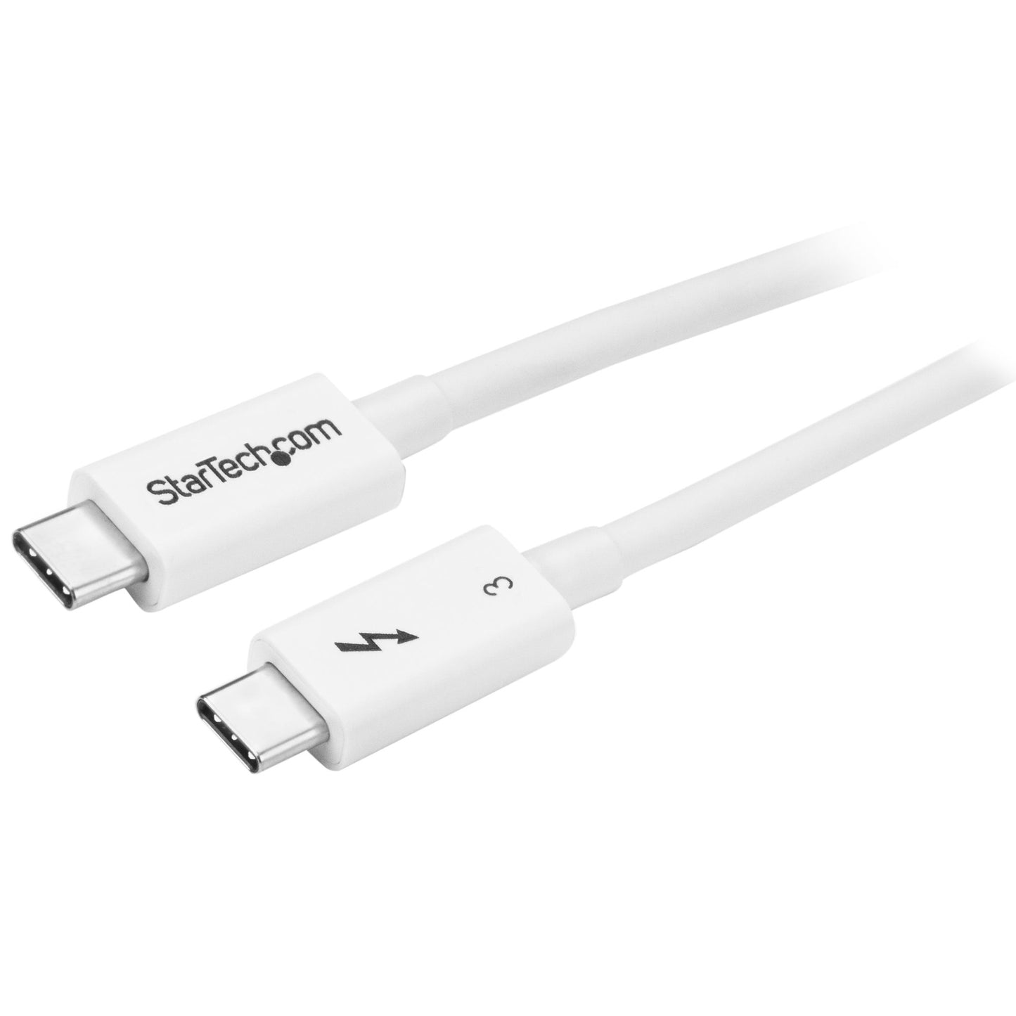 StarTech.com TBLT34MM50CW cable Thunderbolt 0.5 m 40 Gbit/s