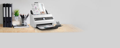 Epson DS-730N Escáner alimentado con hojas 600 x 600 DPI A4 Negro, Gris