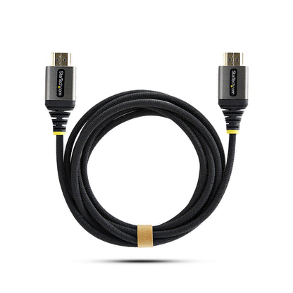 StarTech.com HDMI2-FLEX-4K60-3M cable HDMI HDMI Tipo A (Estándar) Negro, Plata