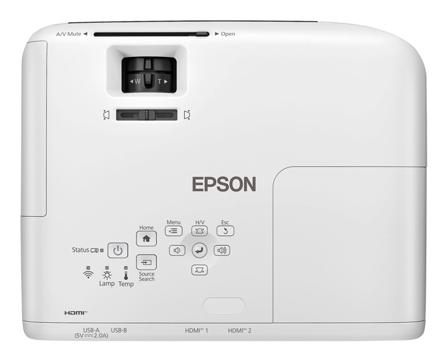 Epson PowerLite W55+ 4000 lúmenes ANSI 3LCD WXGA (1200x800) Blanco