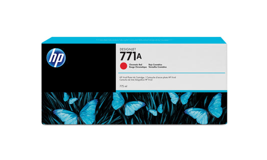 Tinta HP LF Roja Cromatica DesignJet 771A