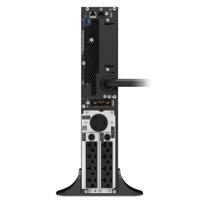 APC SRT3000XLA sistema de alimentación ininterrumpida (UPS) Doble conversión (en línea) 3 kVA 2700 W 8 salidas AC