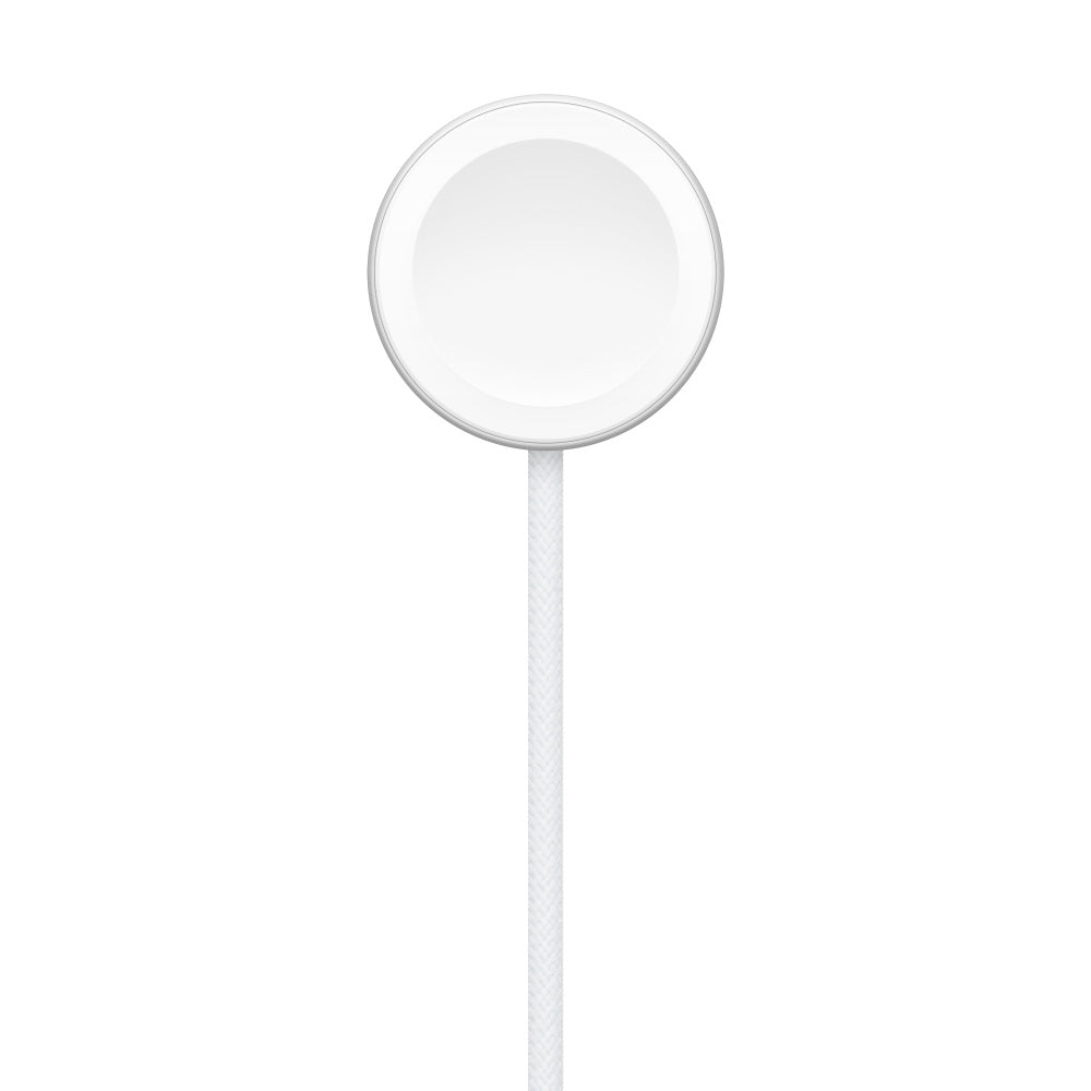Apple MT0H3AM/A cargador de dispositivo móvil Reloj inteligente Blanco USB Cargador inalámbrico Carga rápida Interior