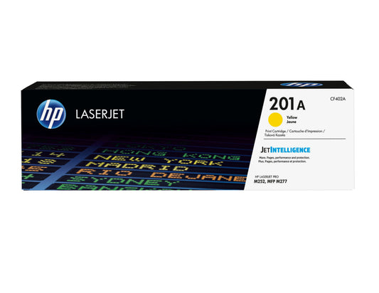Toner HP LaserJet 201A Amarillo