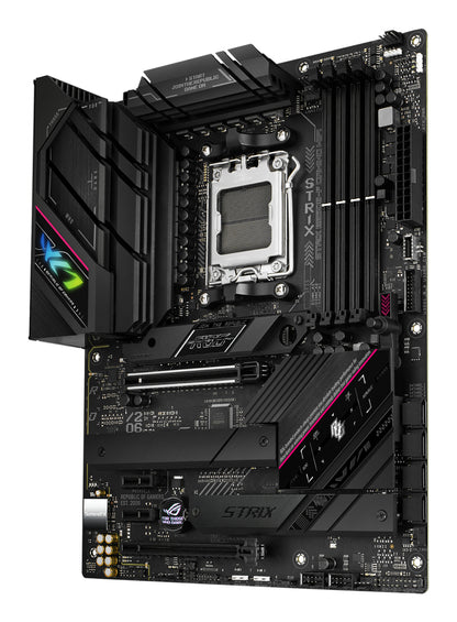 Tarjeta Madre Asus ROG Strix B650E-F Gaming WIFI 4xDDR5 128GB 6400Mhz PCIe 5.0 M.2 1xHDMI 1xDP S AM5 ATX Wi-Fi 6E BT