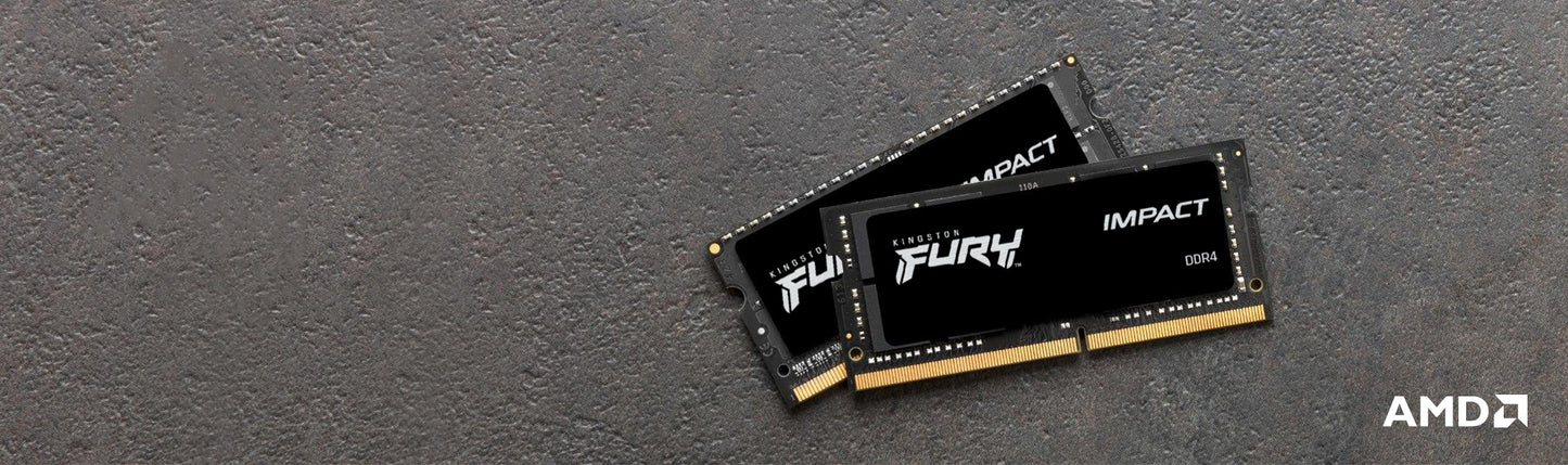 Kingston Technology FURY Impact módulo de memoria 32 GB 1 x 32 GB DDR4 3200 MT/s 260-pin SO-DIMM