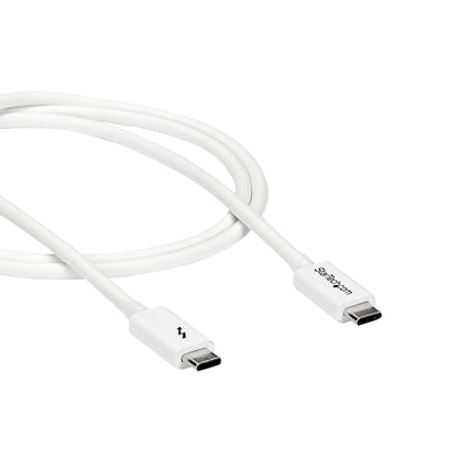 StarTech.com TBLT3MM1MW cable Thunderbolt 20 Gbit/s