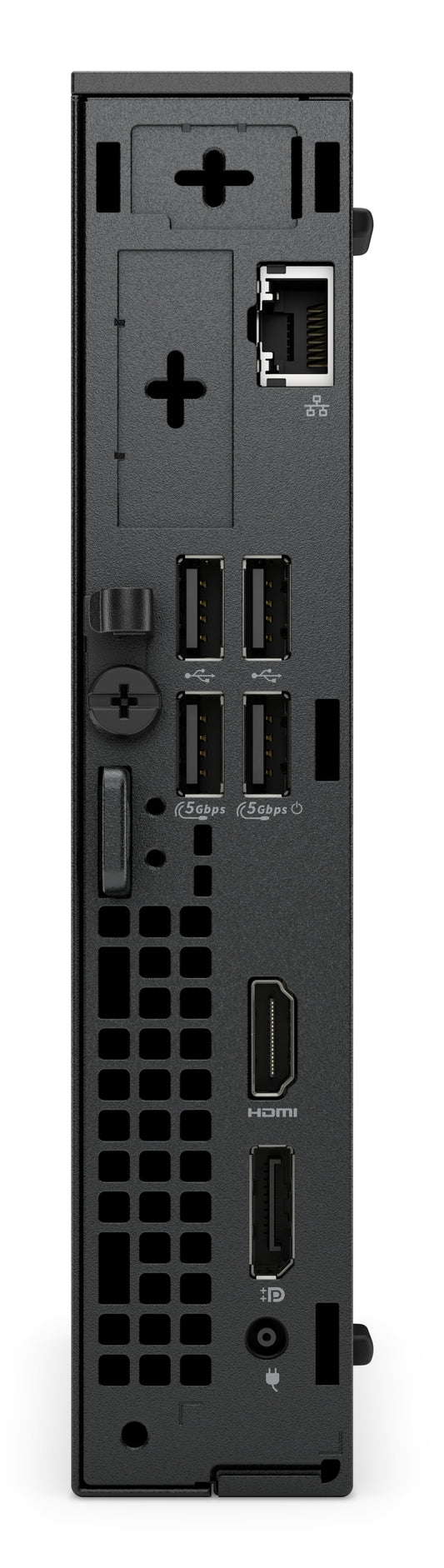 Mini PC Dell Pro Micro QCM1250, Intel Core Ultra 5 235T, 16 GB DDR5, SSD de 512 GB, Windows 11 Pro, negro, 4CFWW