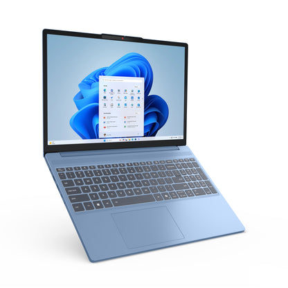 Lenovo IdeaPad Slim 3 15IRH10 Intel® Core™ i5 i5-13420H Computadora portátil 38.9 cm (15.3") Pantalla táctil WUXGA 8 GB DDR5-SDRAM 512 GB SSD Wi-Fi 6 (802.11ax) Windows 11 Home Español Azul