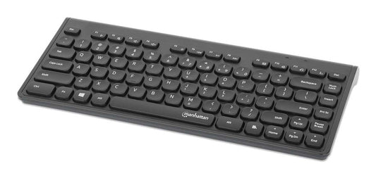 Teclado Chocolate Inalambrico Manhattan 2.4G Negro